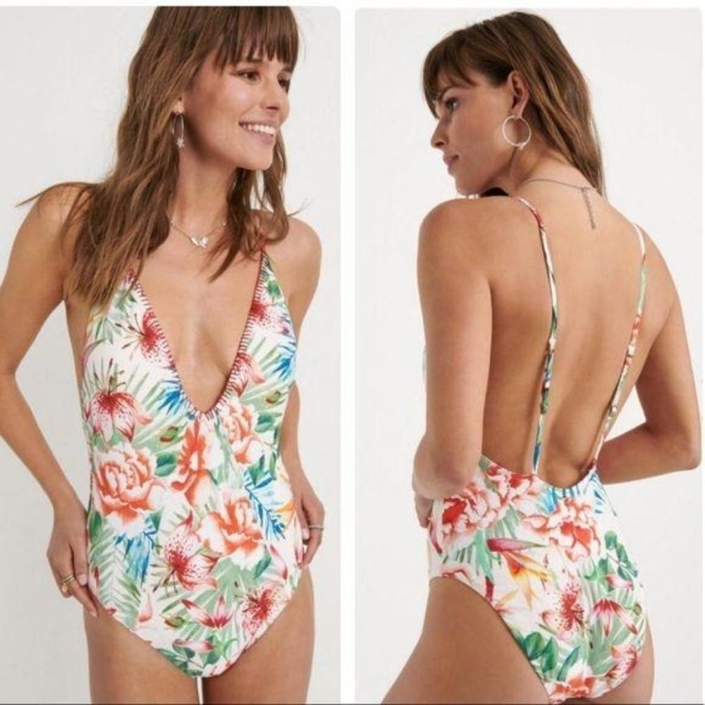 NWT Lucky Sunny San Diego Tropical One piece Size Large